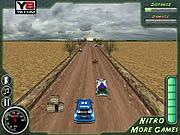 Флеш игра онлайн Ралли Лихорадка 3D / 3D Rally Fever